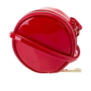 Red Marc Jacobs Patent Leather Crossbody Bag